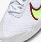 Кроссовки унисекс Nike Nikecourt Air Zoom Vapor Pro 2 Hard Court Tennis Shoes White/Bordo DR6191-104