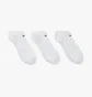 Шкарпетки унісекс Nike U Nk Everyday Cush Ns (3 пари) White SX7673-100