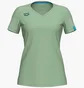 Футболка женская Arena Team Panel Green 004892-600