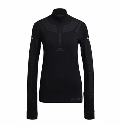 Лонгслив женский Adidas Primeknit Running Mid-Layer Black H13228