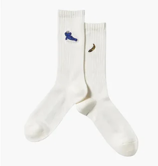 Носки мужские Uniqlo Kaws + Warhol Ut White (1 пара) E473504