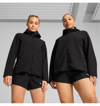 Куртка женская Puma Run Rain Jacket Black 525753-01