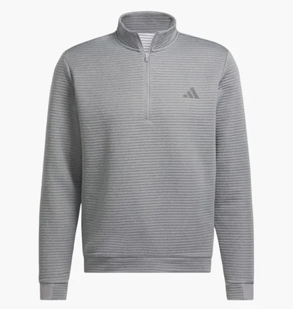Кофта мужская Adidas Ultimate365 Dwr Textured Quarter Zip Grey IL0563