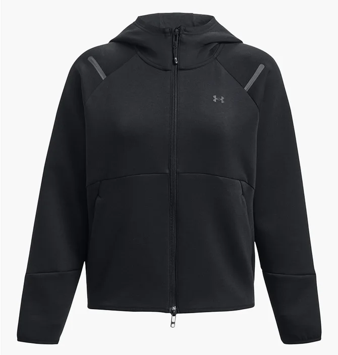 Толстовка женская Under Armour Unstoppable Flc Fz Black 1379842-001