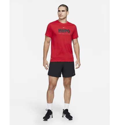 Футболка чоловіча Nike Mens Training T-Shirt Red Da1594-657