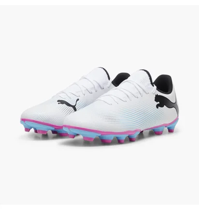 Бутси унісекс Puma Future 7 Play Fg/Ag White 107723-01