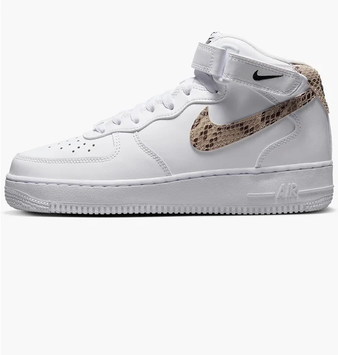 Кроссовки женские Nike Air Force 1 07 Mid White Dd9625-101