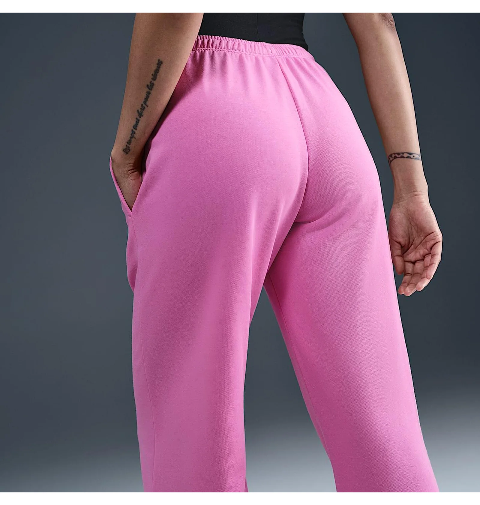 ᐉ Штани жіночі Nike Nsw Nk Chll Ft Mr Oh Swtpnt Pink HF6457-675