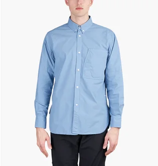 Рубашка мужская Pop Trading Company Company Bd Blue POPSS23_03-003