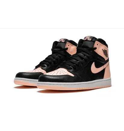 Кроссовки мужские Air Jordan 1 Retro High Og Black/Peach 555088-081