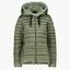 Пуховик женский CMP Woman Jacket Fix Hood Olive 31K3006F-F739