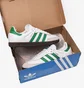 Кроссовки унисекс Adidas Samba Og White & Green White IG1024