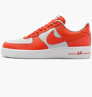 Кросівки чоловічі Nike Air Force 1 07 Orange/White FZ4627-800