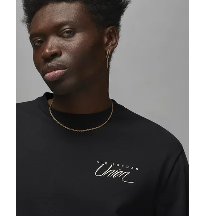 Лонгслив мужской Air Jordan Long Sleeve T-Shirt X Union La Black DV7341-010
