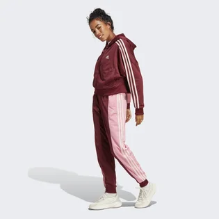 Спортивний костюм жіночий Adidas Bold Block Tracksuit Bordo IC0397