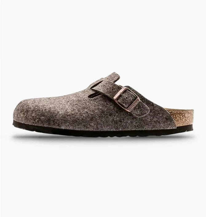 Тапочки женские BIRKENSTOCK Boston Brown 0160583