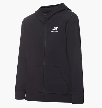 Толстовка детская New Balance Essentials Stacked Logo Black YJ31536BK