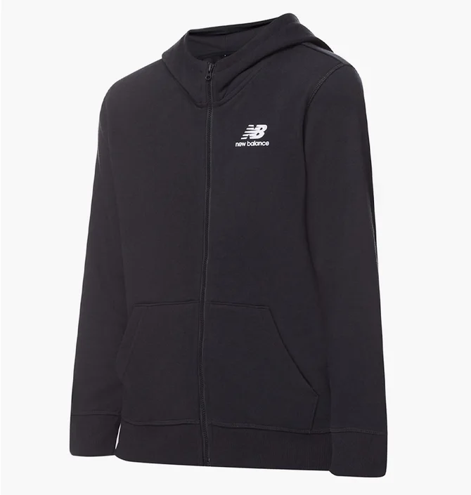 Толстовка детская New Balance Essentials Stacked Logo Black YJ31536BK