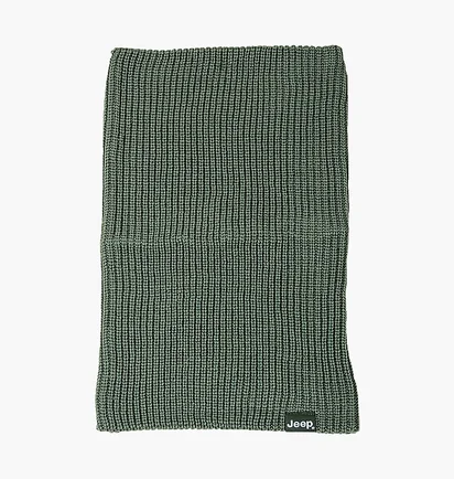 Бафф унисекс Jeep Ribbed Tricot Neckwarmer J22W Olive O102601-E845