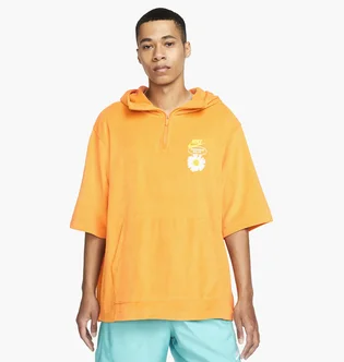Толстовка мужская Nike M Nsw Hbr-S Ss Top Orange Dm5062-886