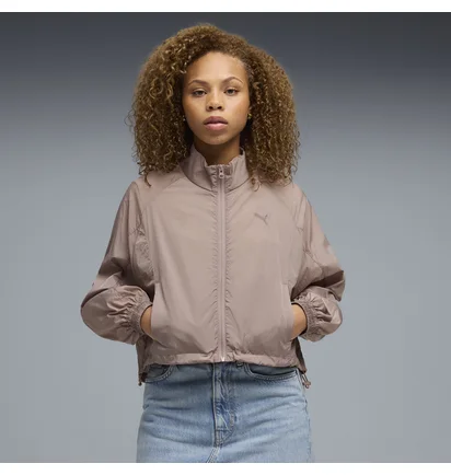 Вітровка жіноча Puma Her Relaxed Full-Zip Beige 691887-88