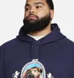 Худи мужское Nike Lebron Pullover Fleece Hoodie Blue FB7123-555