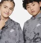 Худі дитяче Nike K Nsw Club Ft Hdy Wash Aop Grey FN8737-084