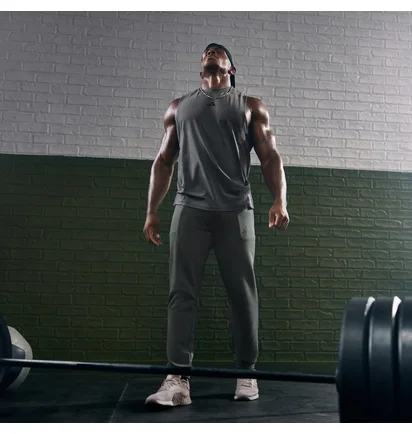 Майка чоловіча Adidas Designed For Training Workout Tank Top Grey IS3819