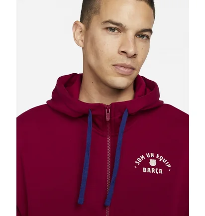 Толстовка мужская Nike Fc Barcelona Red FD4145-620
