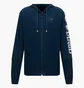 Толстовка мужская Arena Brushed Hooded F/Z Jacket Blue 007686-700