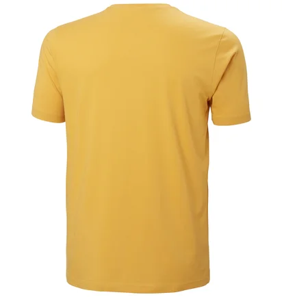 Футболка мужская Helly Hansen Logo T-Shirt Yellow 33979-364