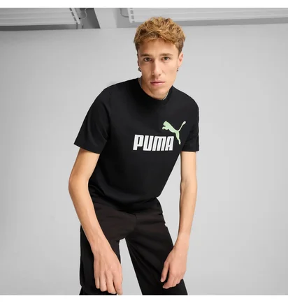 Футболка мужская Puma Essentials 2 Colour No. 1 Logo Tee Black 684708-51