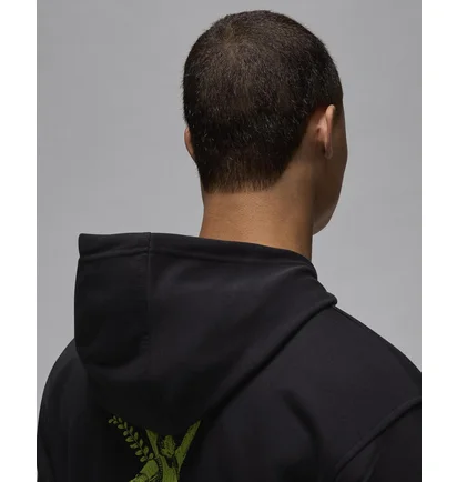 Худи мужское Air Jordan Sport Dri-Fit Fleece Pullover Hoodie Black FV8610-010