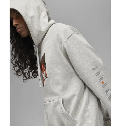 Худи мужское Air Jordan X Undefeated Grey Dx6317-050