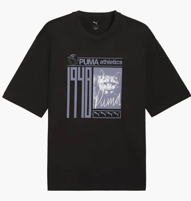 Футболка чоловіча Puma Graphic Photoprint Black 691785-01