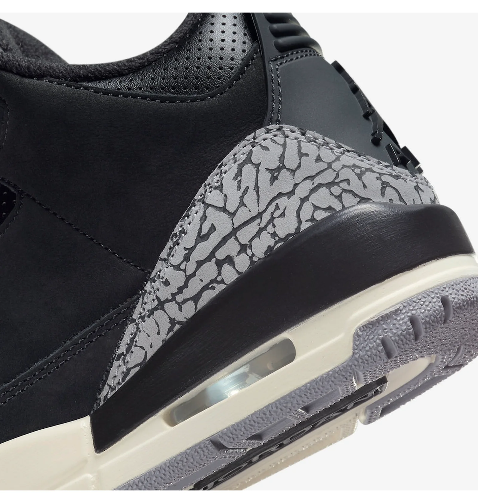 ᐉ Кроссовки женские Air Jordan 3 Retro Off Noir Black CK9246-001