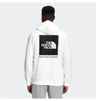 Худі чоловіче The North Face Box Nse Pullover Hoodie White NF0A7UNSLA9