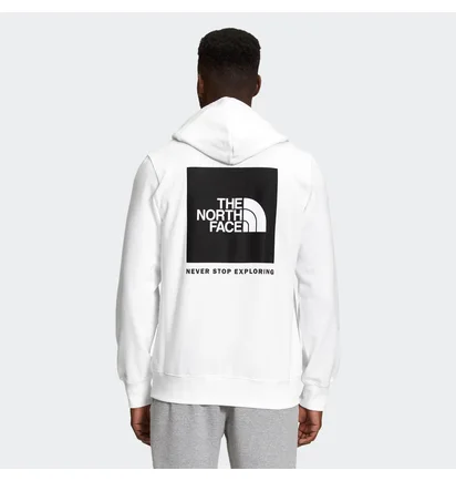 Худи мужское The North Face Box Nse Pullover Hoodie White NF0A7UNSLA9