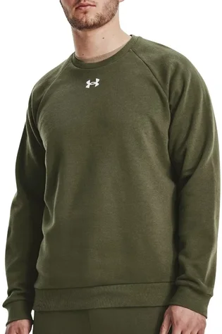 Світшот чоловічий Under Armour Sweatshirt Ua Rival Fleece Crew-Grn Olive 1379755-390