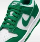 Кросівки дитячі Nike Dunk Low Green/White FB9109-114