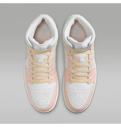 Кроссовки мужские Air Jordan 1 Mid Se White HJ6654-100