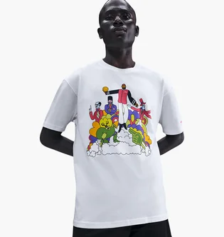 Футболка чоловіча Nike Lebron Heat Wave Basketball White IH8570-100