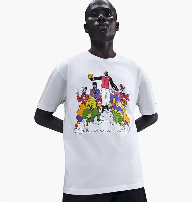 Футболка чоловіча Nike Lebron Heat Wave Basketball White IH8570-100