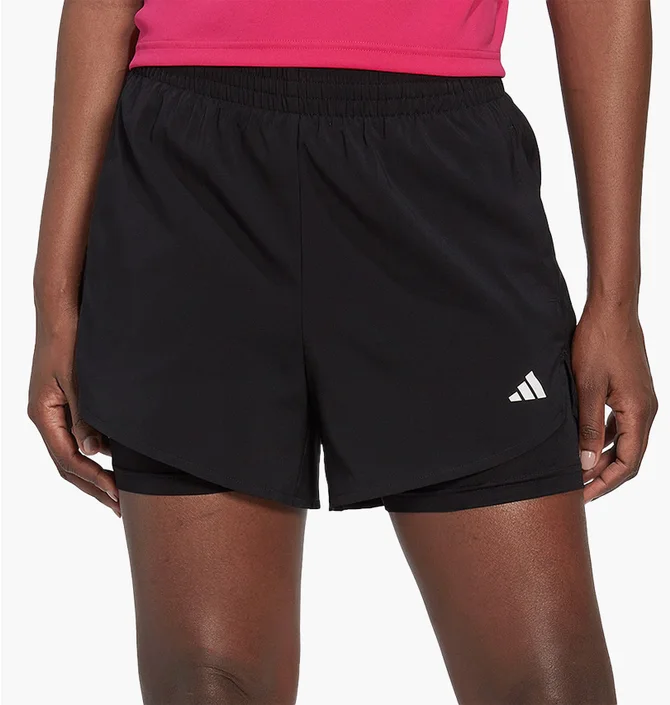 Шорты женские Adidas Aeroready Minimal 2In1 Shorts Black HN1044