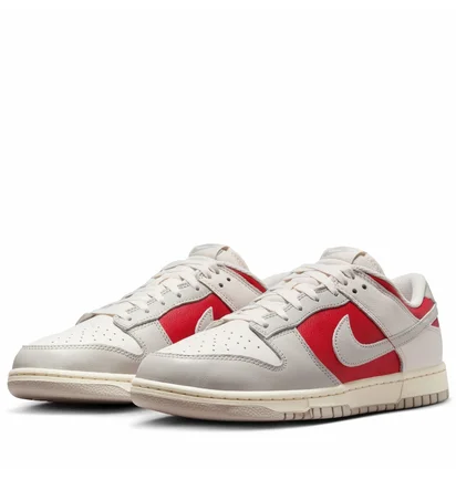 Кроссовки мужские Nike Dunk Low Retro Beige/Red HJ9093-030