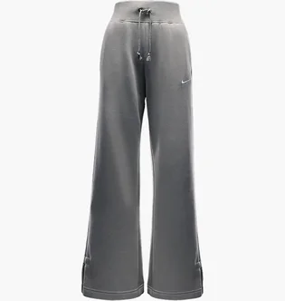Штани жіночі Nike Sportswear Phoenix Fleece High-Waisted Wide-Leg Sweatpants Grey DQ5615-320