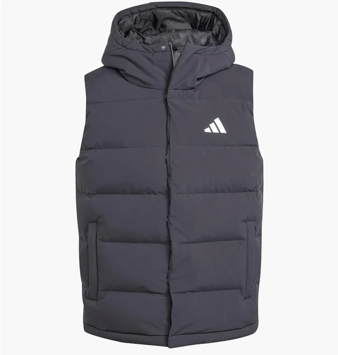 Жилетка мужская Adidas Helionic Climawarm Hooded Black JN2118