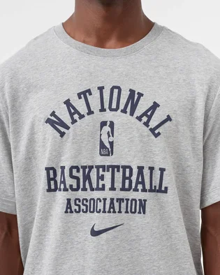 Футболка мужская Nike Nba Team 31 Courtside Dri-Fit Grey DA6490-063