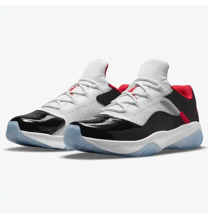 Кроссовки мужские Air Jordan 11 Cmft Low White/Black Do0613-160