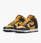 Кросівки чоловічі Nike Dunk High Retro Yellow/Black Dd1399-700